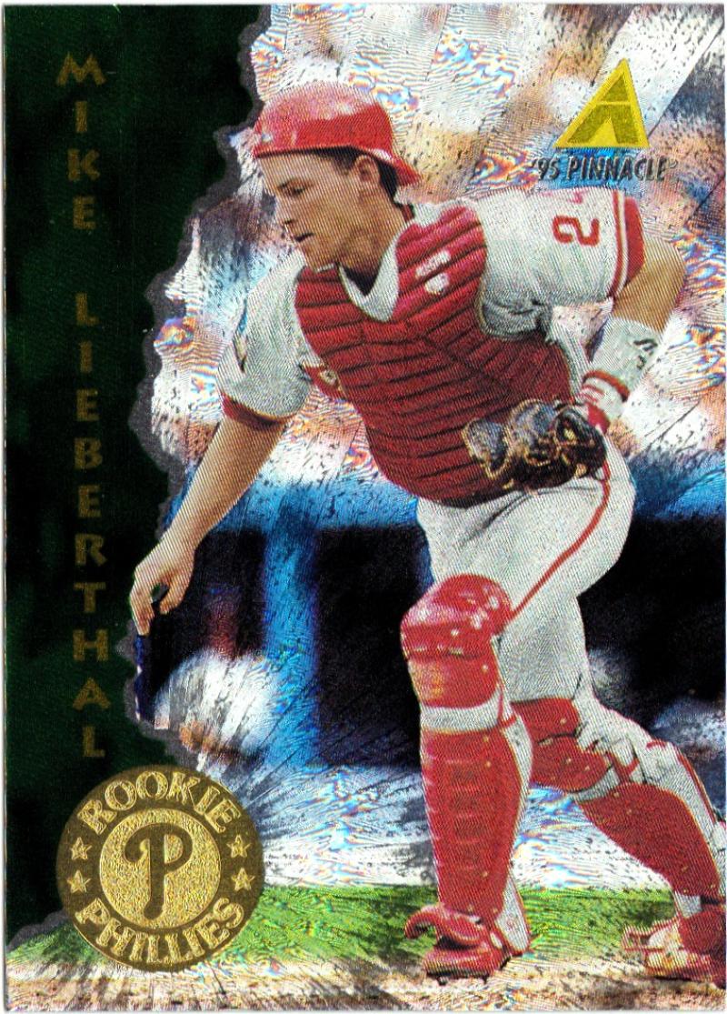 1995 Pinnacle Museum Collection  #156 Mike Lieberthal  