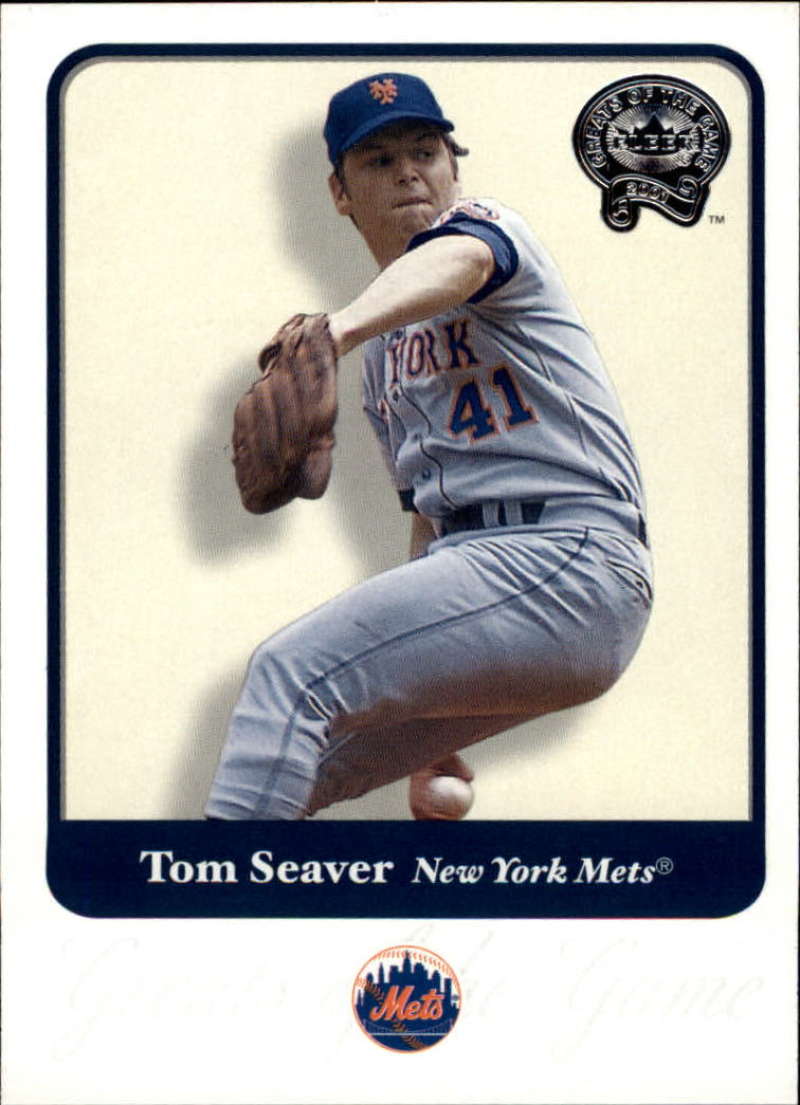 2001 Fleer Greats of the Game #89 Tom Seaver