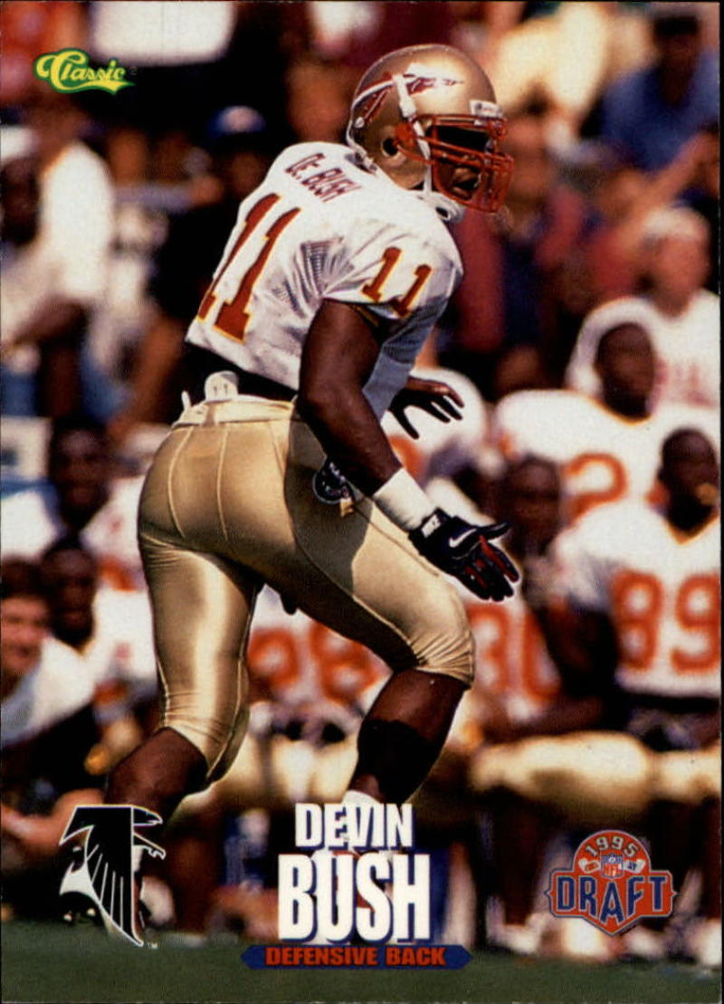 1995 Classic NFL Rookies #26 Devin Bush