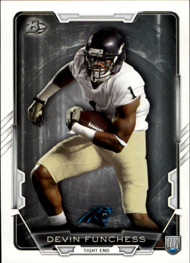 2015 Bowman #R40 Devin Funchess  RC-Rookie Panthers