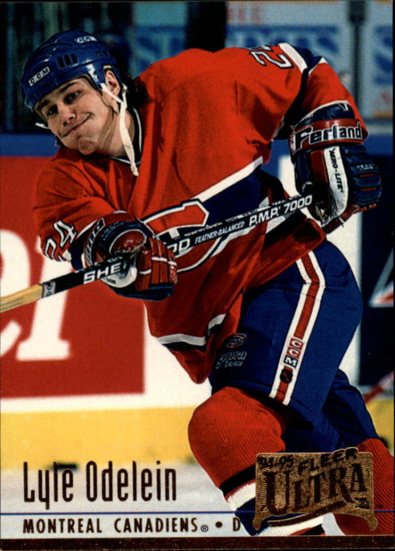 1994-95 Ultra #112 Lyle Odelein  Canadiens