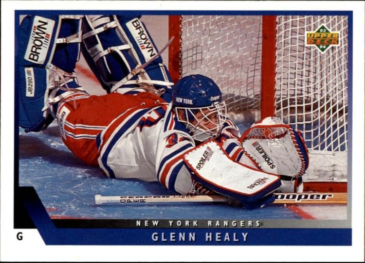 1993-94 Upper Deck #321 Glenn Healy  NY Rangers