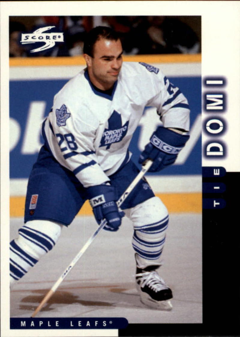 1997-98 Score #219 Tie Domi  Maple Leafs