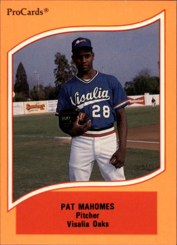 1990 ProCards A and AA #141 Pat Mahomes 