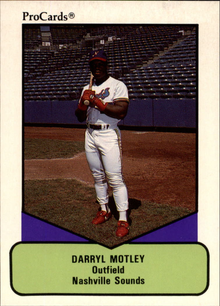 1990 Pro Cards AAA #560 Darryl Motley NM-MT 
